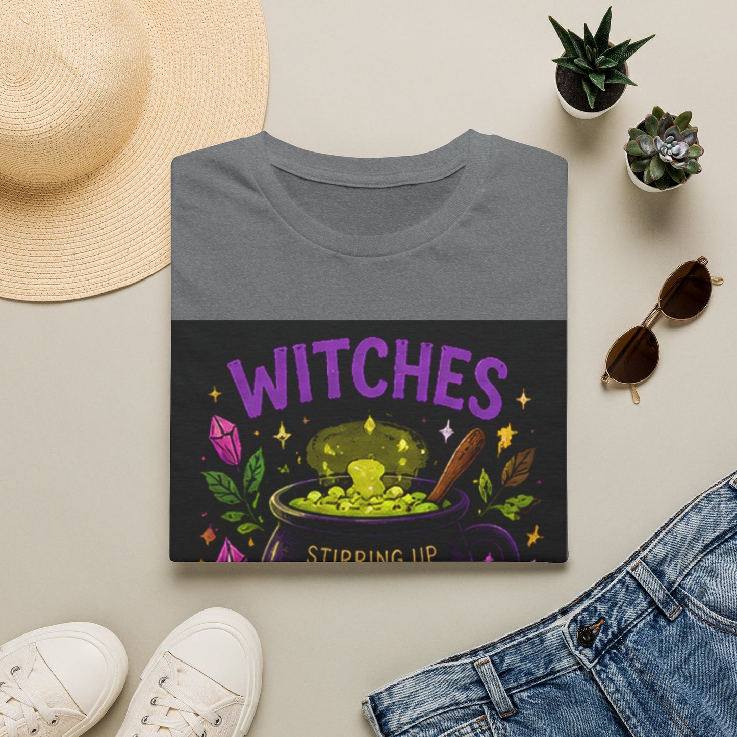 T-Shirt — "Witches Brew: Stirring the Truth, Solve Mysteries" Graphic Tee