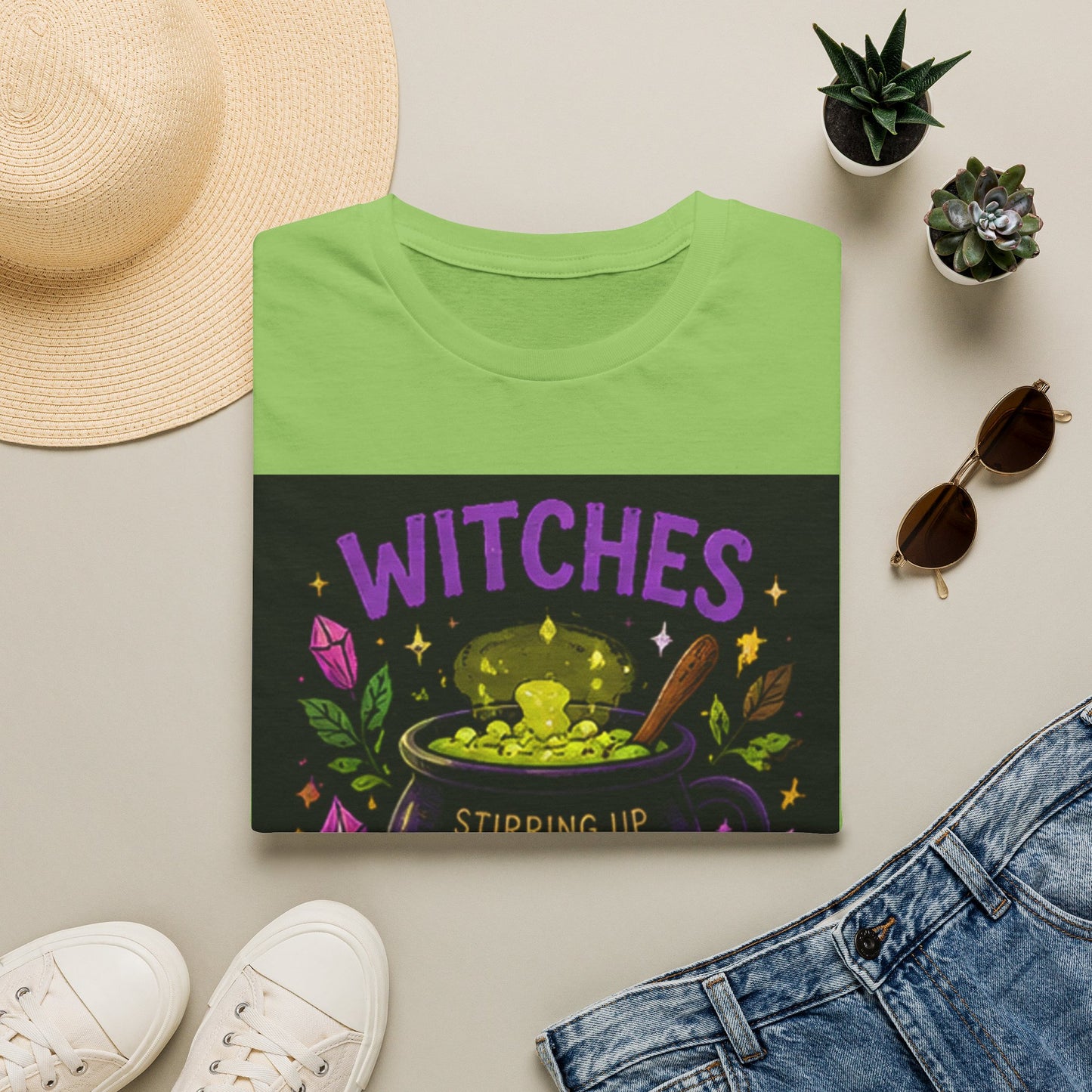 T-Shirt — "Witches Brew: Stirring the Truth, Solve Mysteries" Graphic Tee