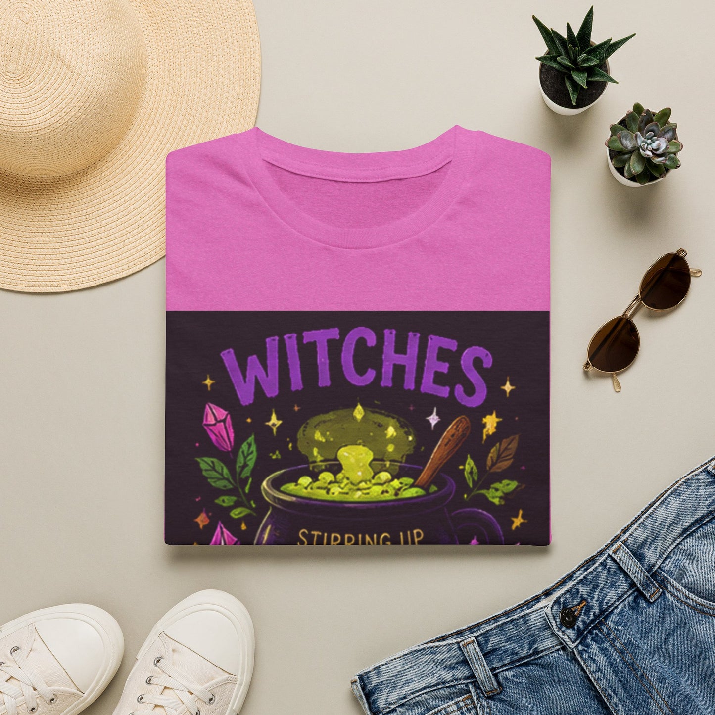 T-Shirt — "Witches Brew: Stirring the Truth, Solve Mysteries" Graphic Tee