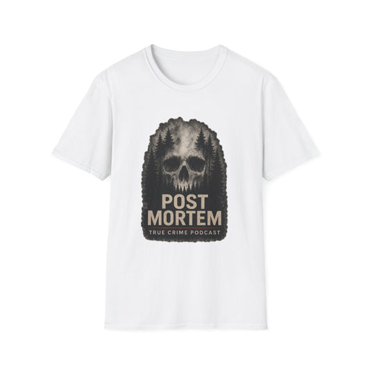 True Crime 'Post Mortem' Skull Forest T-Shirt